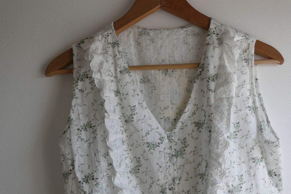 Túnica meia estação com Tema Floral