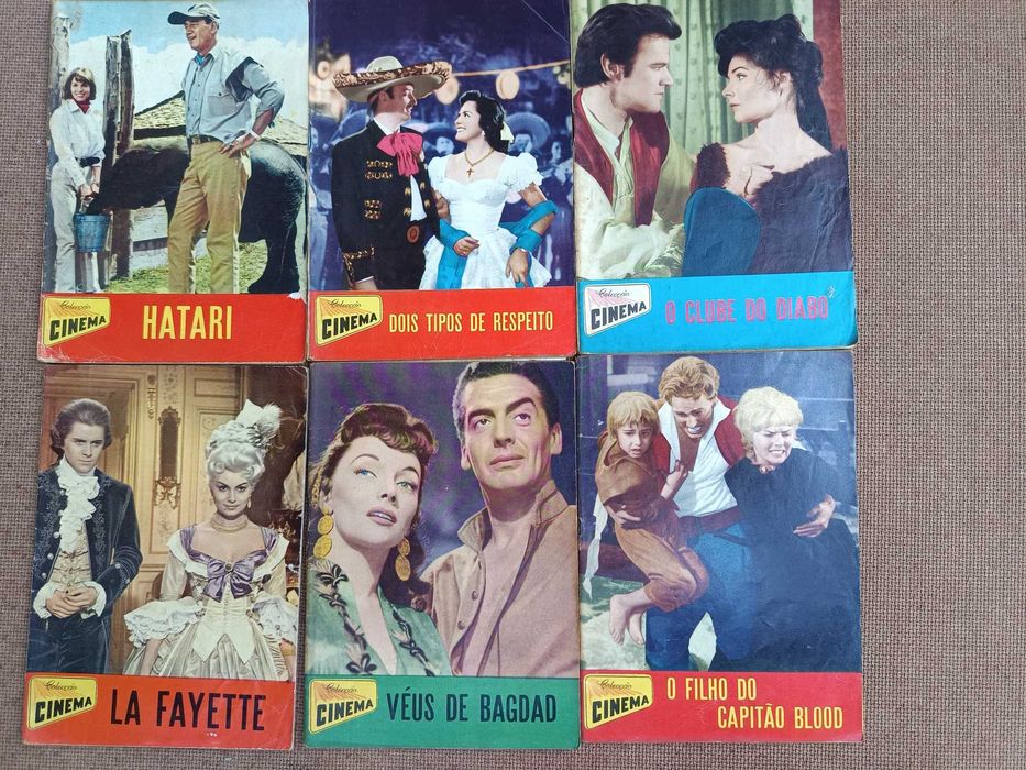 Revistas antigas da coleção Cinema