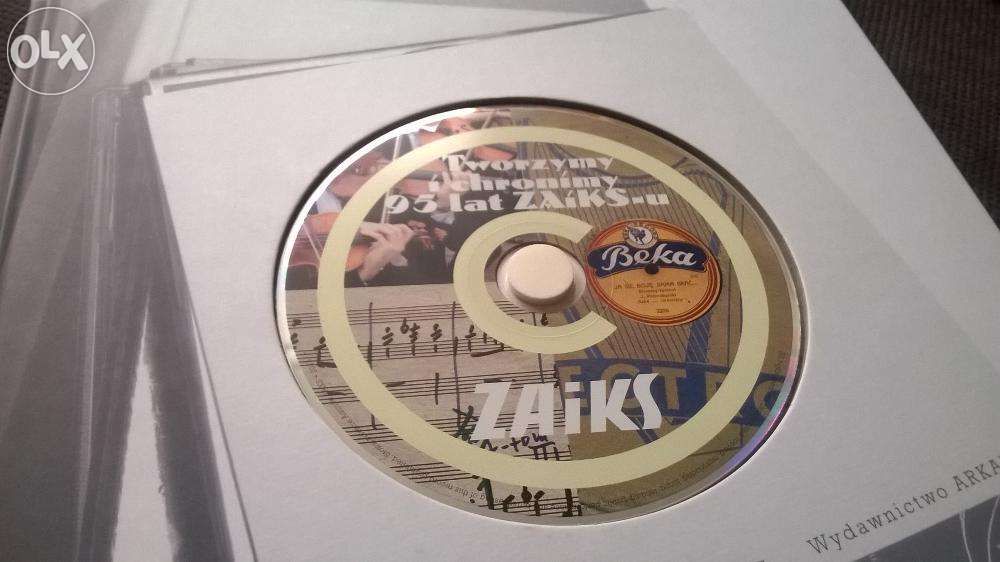 Książka "Tworzymy i chronimy 95 lat ZAiKS-u" CD GRATIS Polska Muzyka