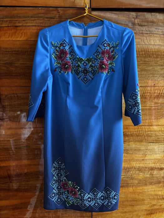 Вишиване плаття бісер 50р