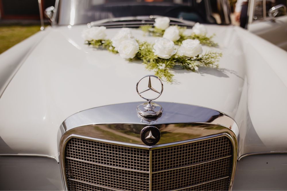 Samochód  do ślubu Mercedes w111
