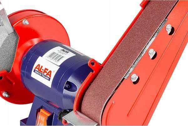 Точильний, шліфувальний верстат AL-FA ALBG18B 1850W дисково-стрічковий