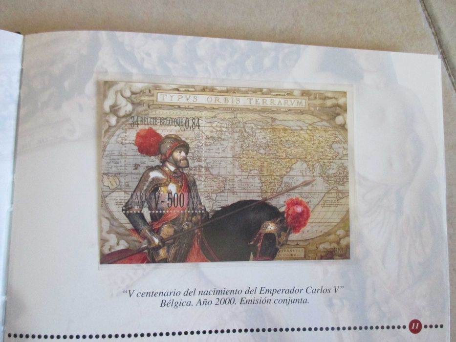 CARLOS V - V Centenario nascimento - Selos e Fdc varios paises - 2000