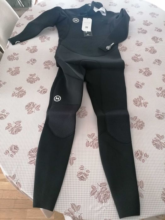Fato Neopreno Deeply Pure 4/3 Chest Zip Preto Tamanho M