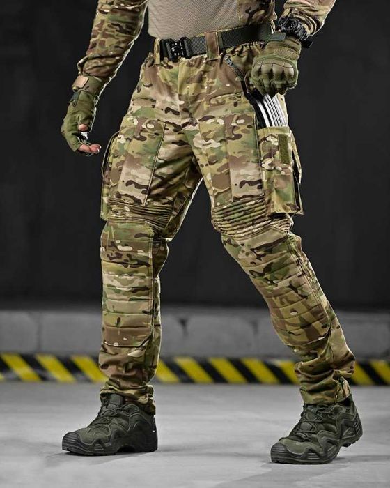Штурмові тактичні штани мультикам  Oblivion Gen2 Захисні вставки