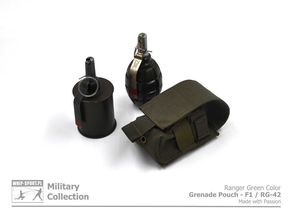 Ładownica / kieszeń na granat F1 / RG-42 - Ranger Green IRR