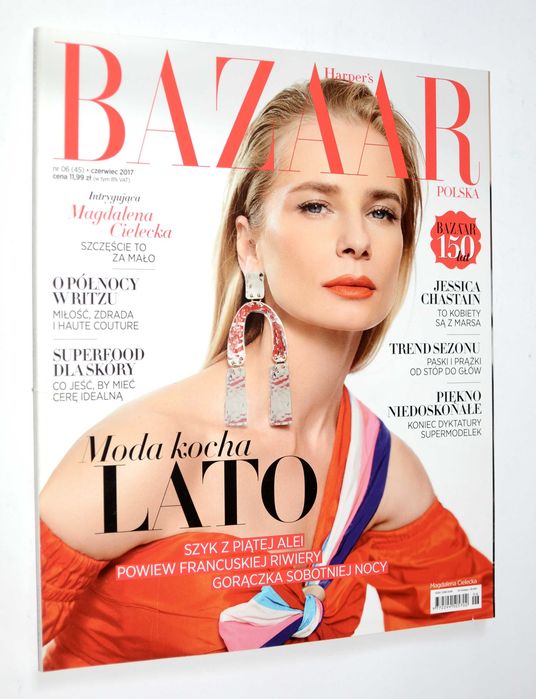 Harper's Bazaar Polska 10 Numerów Kompletny Rocznik 2017  | Magazyn Moda Lifestyle Luksus
