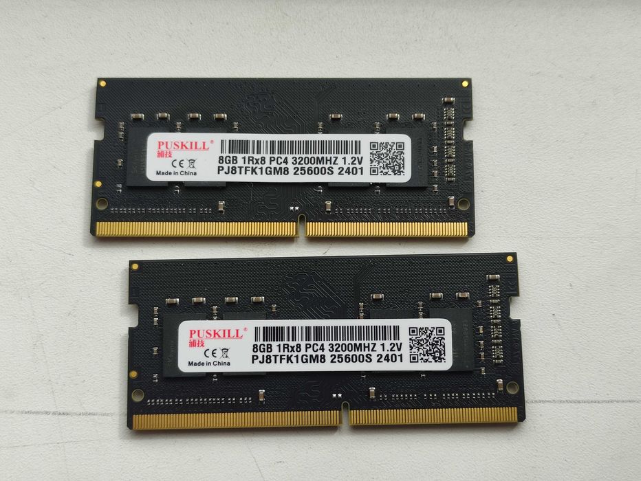 PUSKILL  DDR4 Sodimm 3200 MHz 16gb оперативная память