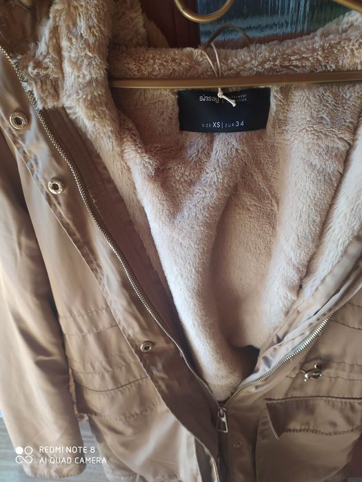 Parka ocieplana rozmiar XS EUR 34