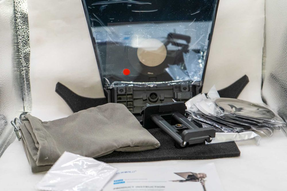 Телесуфлер  FEELWORLD TP2  для видеокамеры, смартфона или  планшета