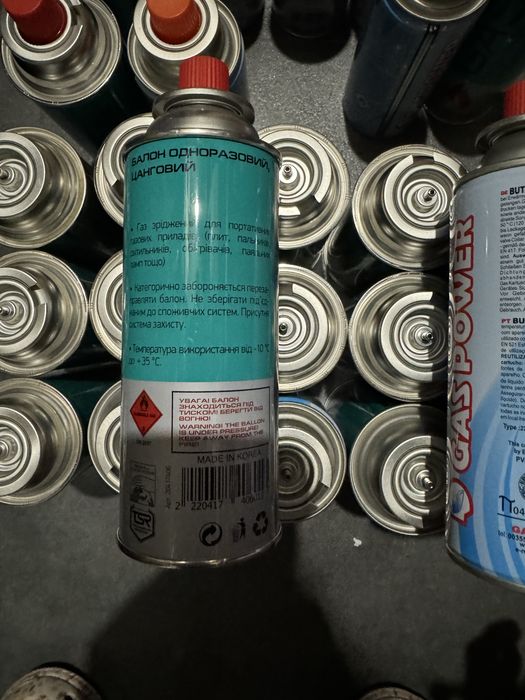 Газовий балон пустий