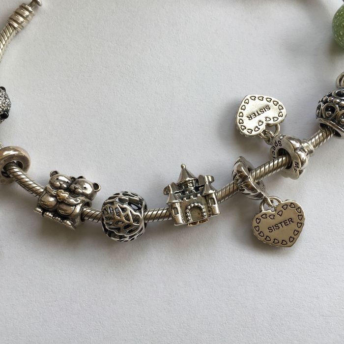 Намистини Pandora срібло, оригінал