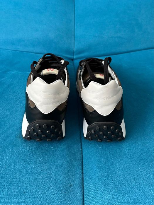 Pollini skóra, 28 cm, roz. 43, -50%, Made in Italy