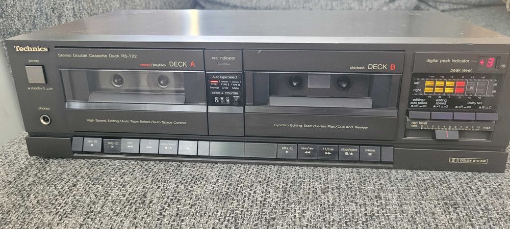 Deck technics rs-t22 double