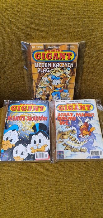 Komiksy Gigant 1998r