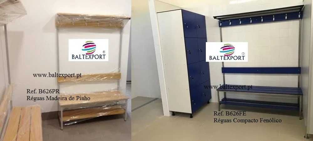 Banco Balneário Corrido Escola Ginásio Vestiário Madeir Pinho Fenólico