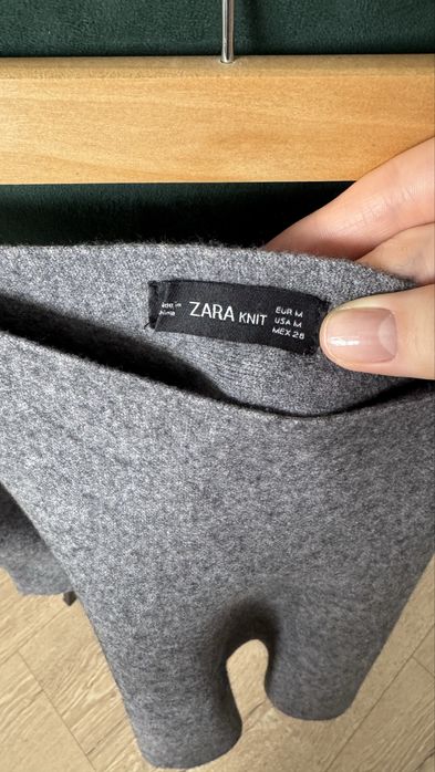 Тепла спідничка zara розмір с-м