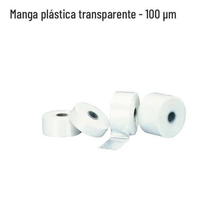 Manga Plástica cristal
