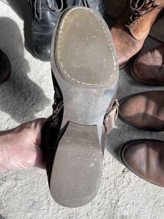 Botas em pele n 41
