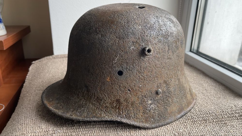 Стальний шолом «рогач» М17/64, ПСВ