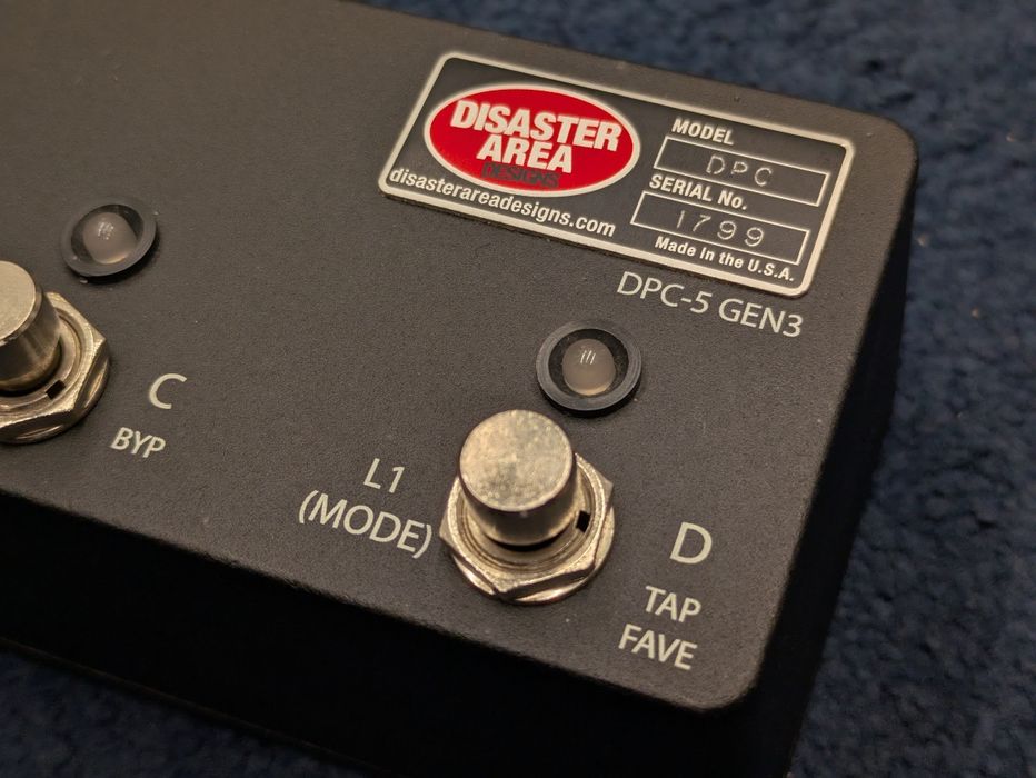 Disaster Area Designs DPC-5 Gen3 — Programmable Audio & Midi Switcher