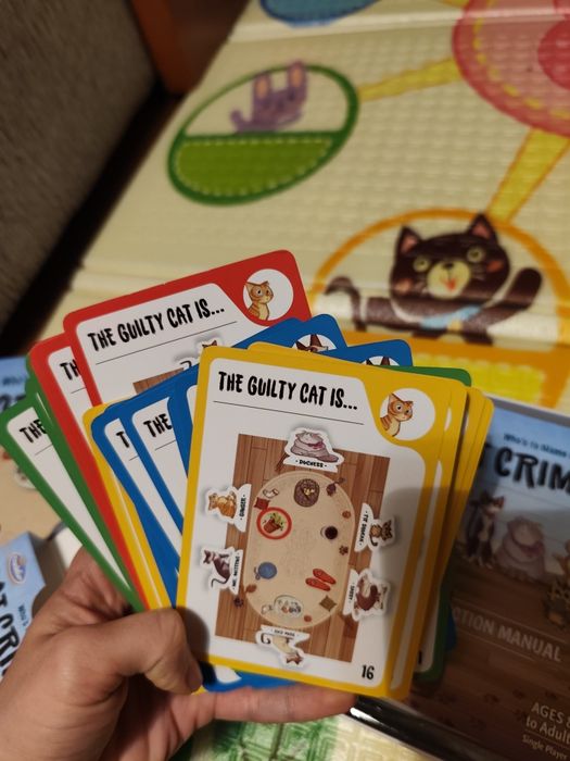 Настільна гра Cat Crimes