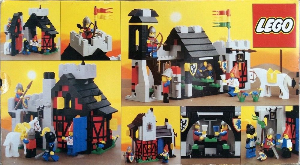 Lego 6067 ретро лего конструктор castle