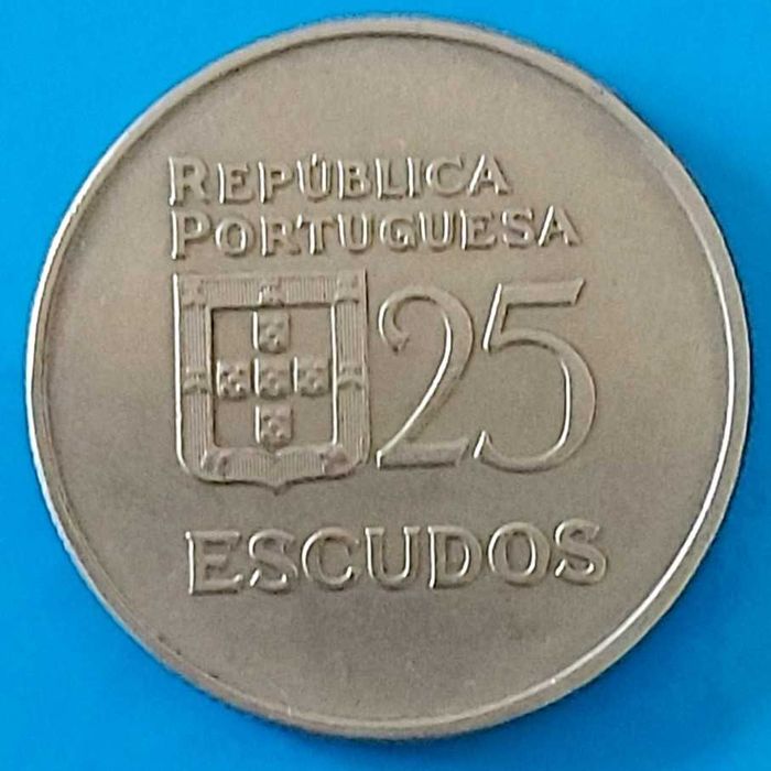 25$00 de 1981 Republica Portuguesa, Liberdade  Democracia