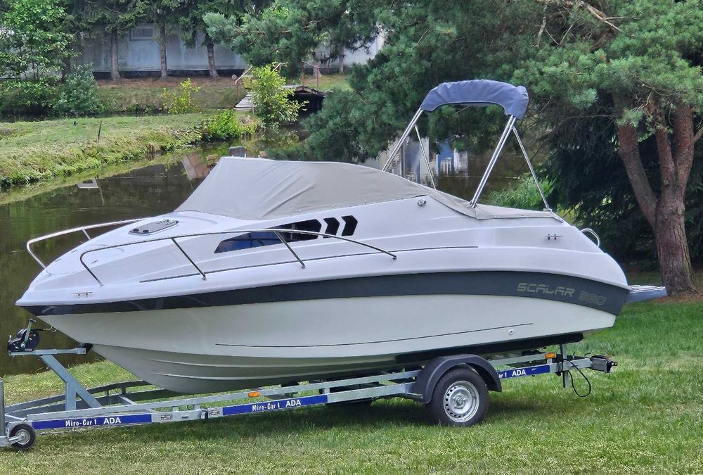 Łódź motorowa, kabinowa SCALAR 560