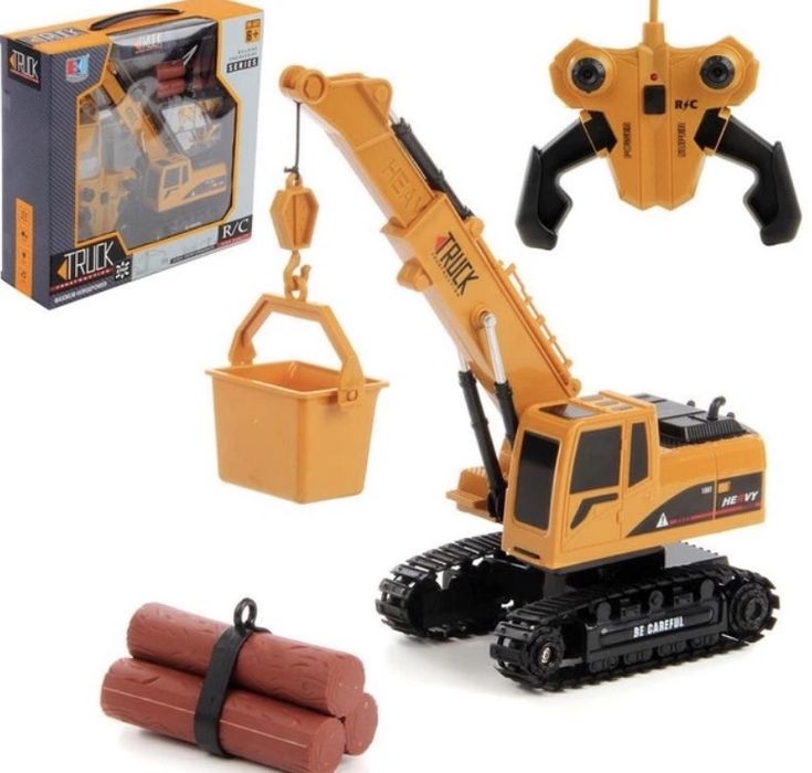 Іграшка підйомний кран на пульті игрушка подйомний кран на пульте