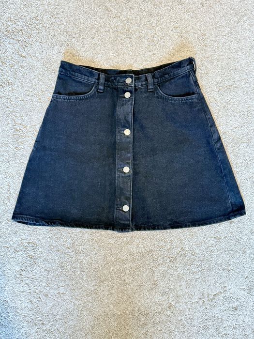 spódniczka czarna jeansowa monki