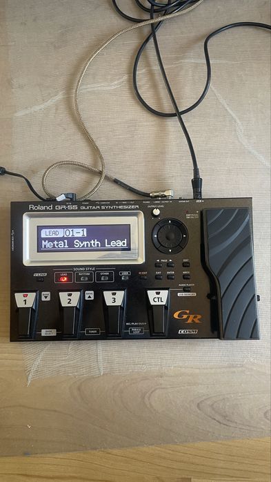 Kit Guirar Synth: Epiphone Les Paul Pro II + Roland GR-55 + GK-3 - Kit Completo
