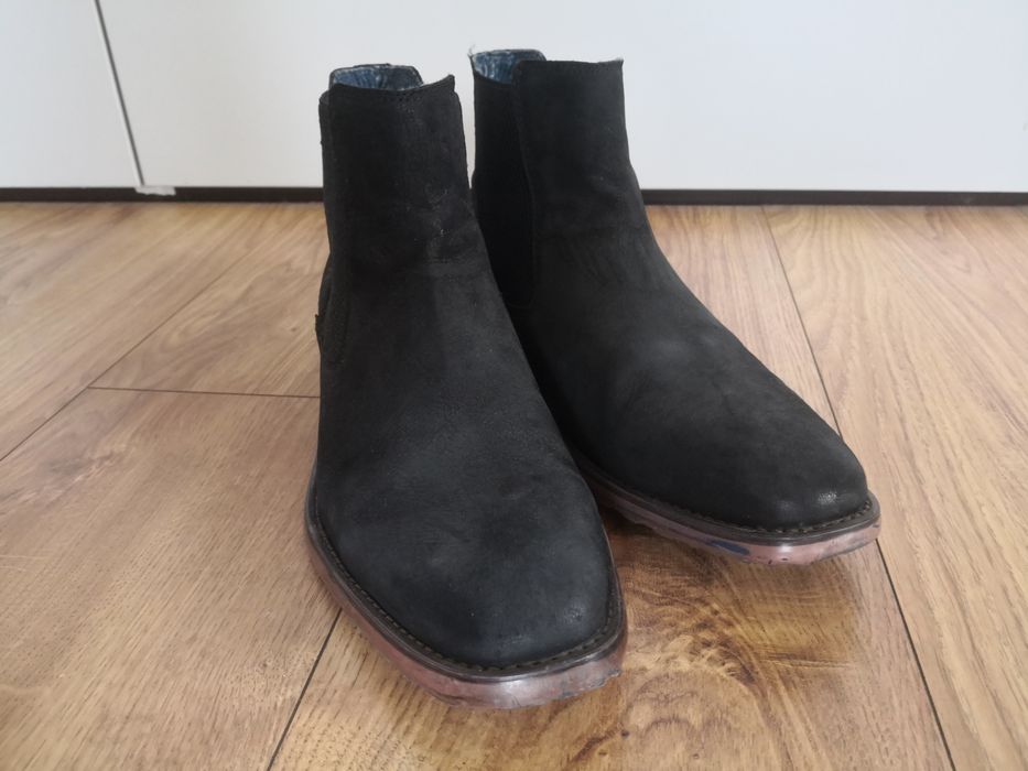 Sztyblety męskie czarne Bugatti r. 42