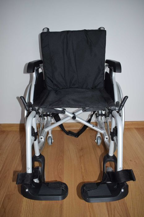 Wózek inwalidzki Nowy aluminiowy składany