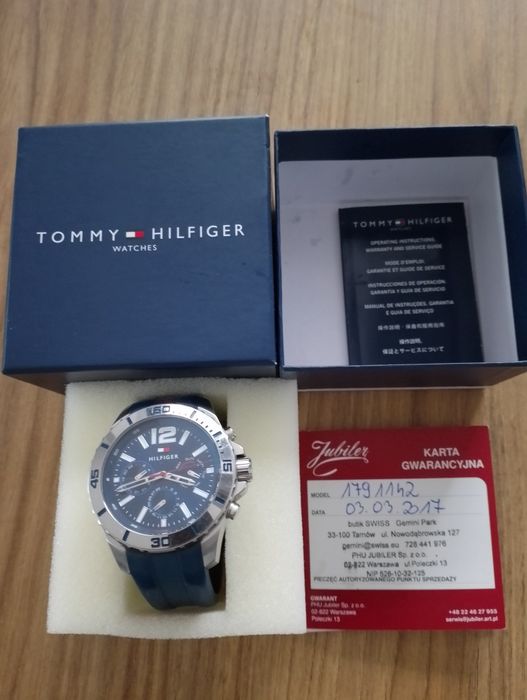 Zegarek Tommy Hilfiger męski  możliwość zamiany