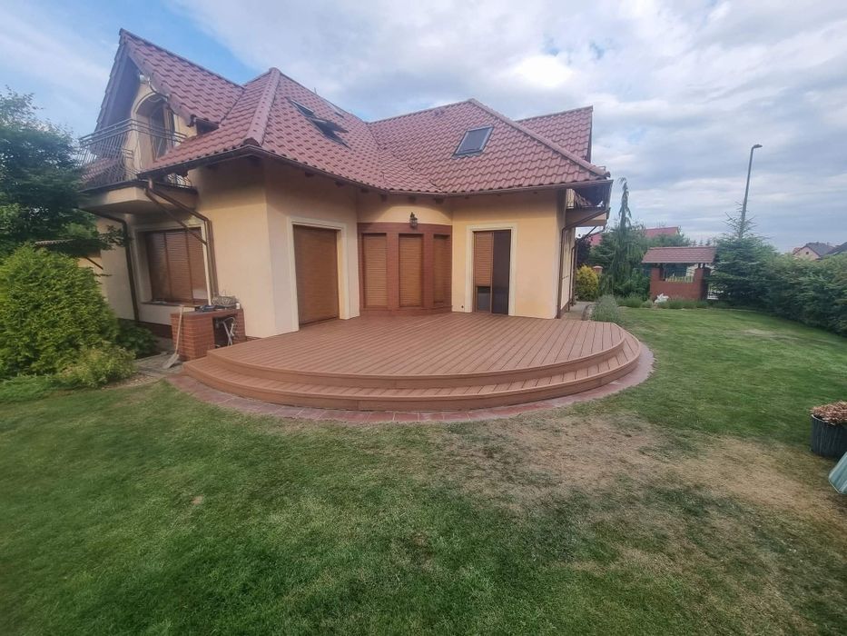 Montaż tarasu Budowa tarasów Taras drewniany Taras kompozytowy