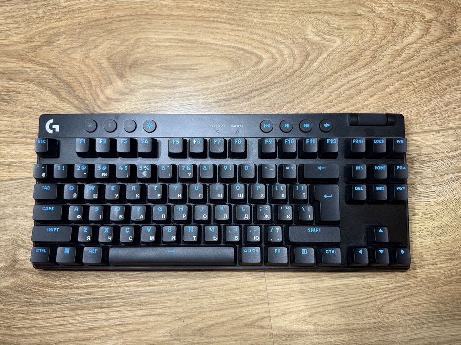 Бездротова клавіатура logitech G PRO X TKL LIGHTSPEED