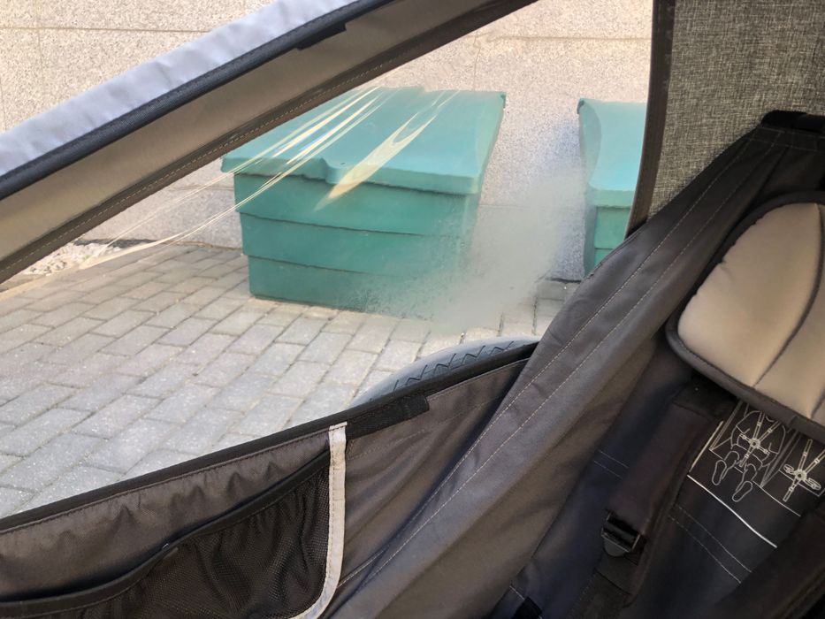 Przyczepka rowerowa Croozer Kid Keeke 2 dzieci + dodatki (B-stok/W-wa)