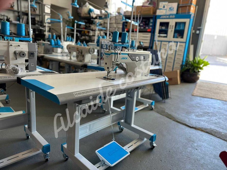 Máquina de costura industrial JACK A5E-B NOVO MODELO!