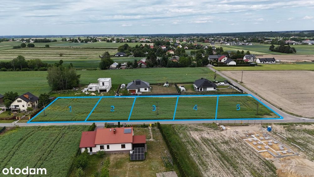Działka budowlana 925m2 Niedrzwica Duża, ul. Za Torami / Przechodnia