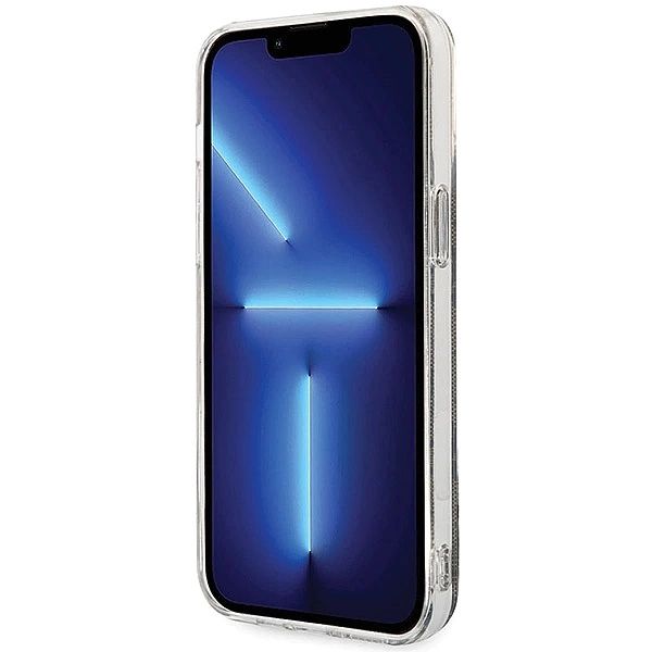 Etui Guess IML 4G MagSafe na iPhone 15 Pro Max - brązowe