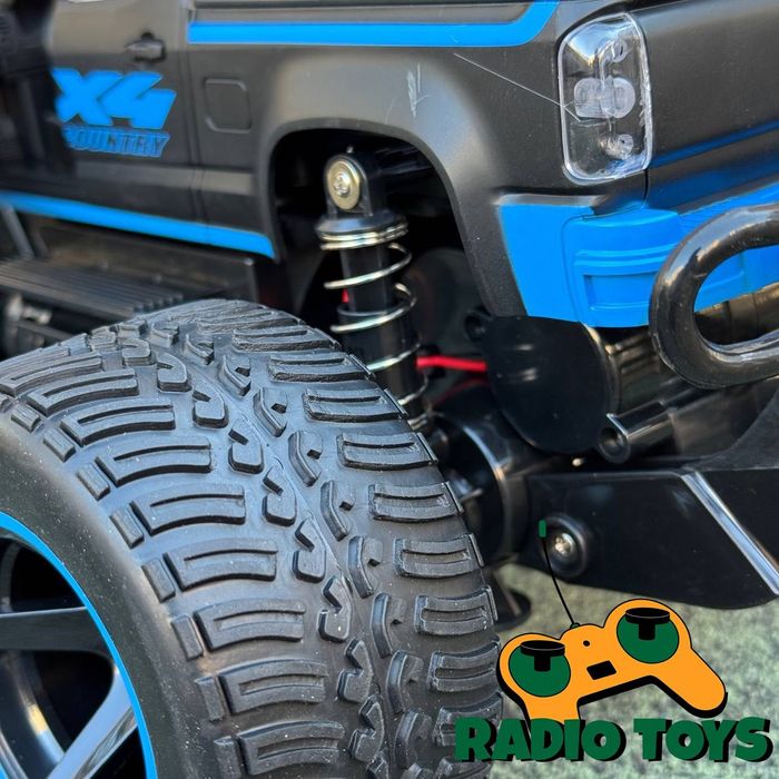 Джип на радиоуправлении Protector Monster Truck синий | Монстр-трак