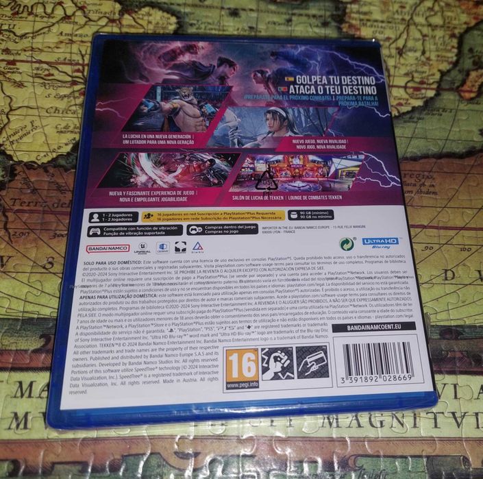 (Ps5) Tekken 8 Novo e Selado