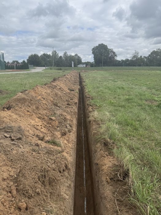 Uslugi minikoparki z operatorem minikoparka