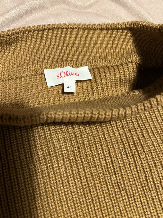 Sweter bezowy oversize M s. Oliver