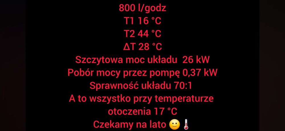 Ogrzewanie solarne, pompa ciepła do basenu 42 kW INTEX BESTWAY