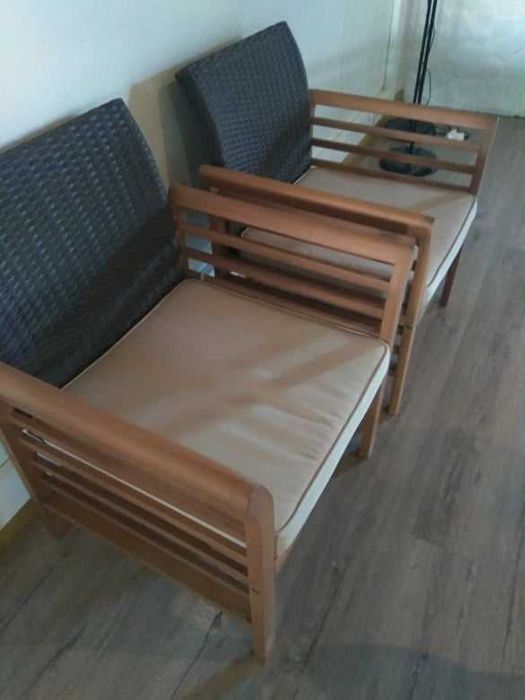 Conjunto de jardim ou alpendre