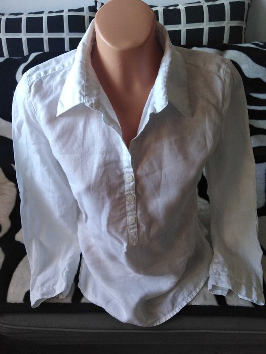 Nowa, lniana bluzka " H&M " r. S