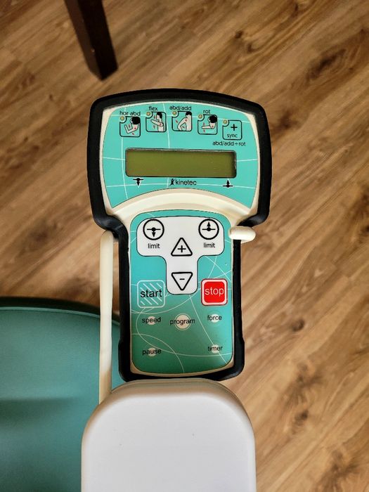 Szyna  cpm ćwiczenia bierne sraw ramienny bark