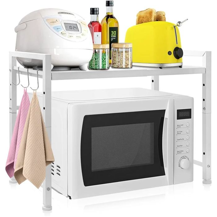 Regał do kuchenki mikrofalowej, organizer miejsca